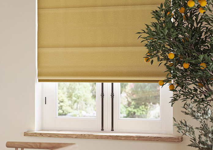 Stamford, Corn - Twist&Fit Roman Blind - Image 5